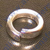 #8,10,12,1/4,5/16,3/8,7/16,1/2,5/8 CHROME HI COLLAR LOCK WASHERS,GRADE 8,CHROME PLATED.THEY ARE USED WITH ALLEN HEAD BOLTS.